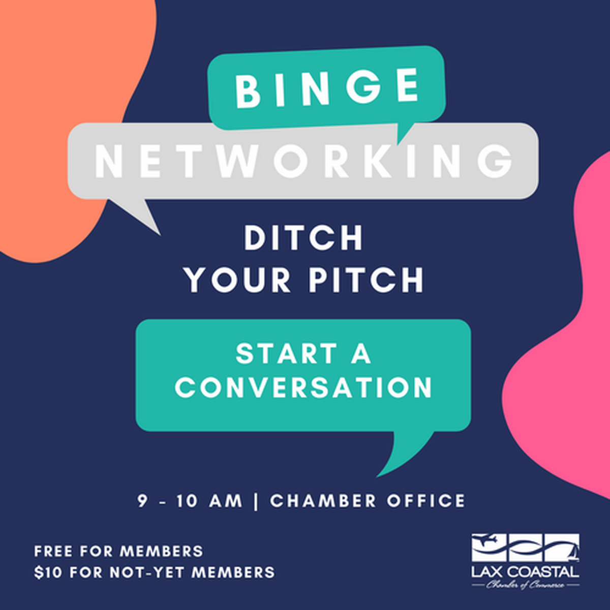 Binge Networking (InPerson) Sep 10, 2024
